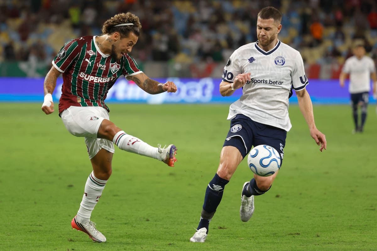 Fluminense e Independiente Rivadavia empataron en el choque de ida de los octavos de final de la Copa Libertadores. //Foto, EFE: Antonio Lacerda