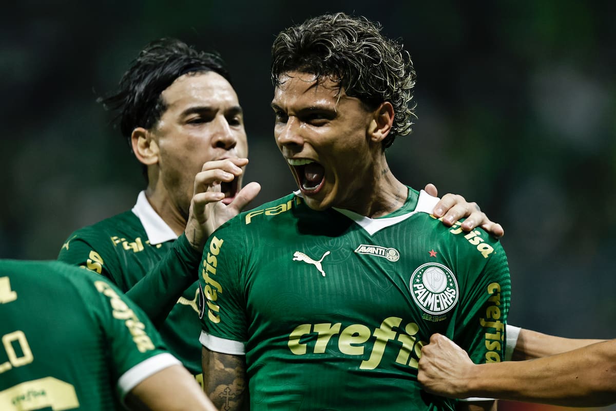 Richard Ríos Montoya de Palmeiras. //EFE