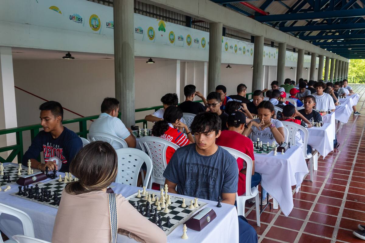 Las partidas se llevaron a cabo en el Complejo de Raquetas.