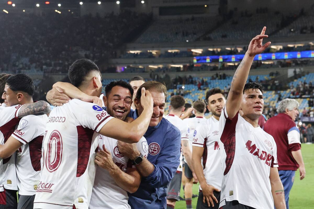 Lanús sorprendió a Flamengo y es el campeón de la Recopa