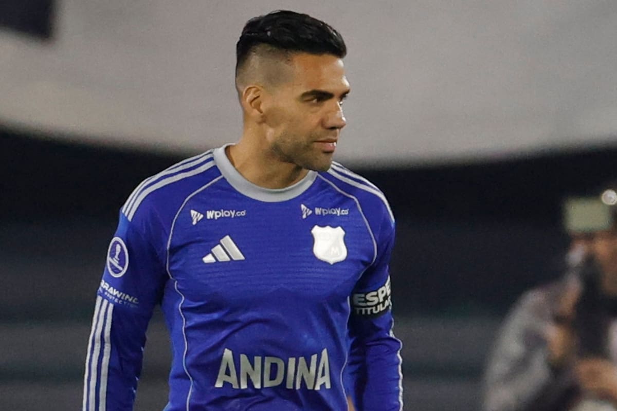 ¿Otra lesión? Crece preocupación en Millonarios por golpe de Radamel Falcao
