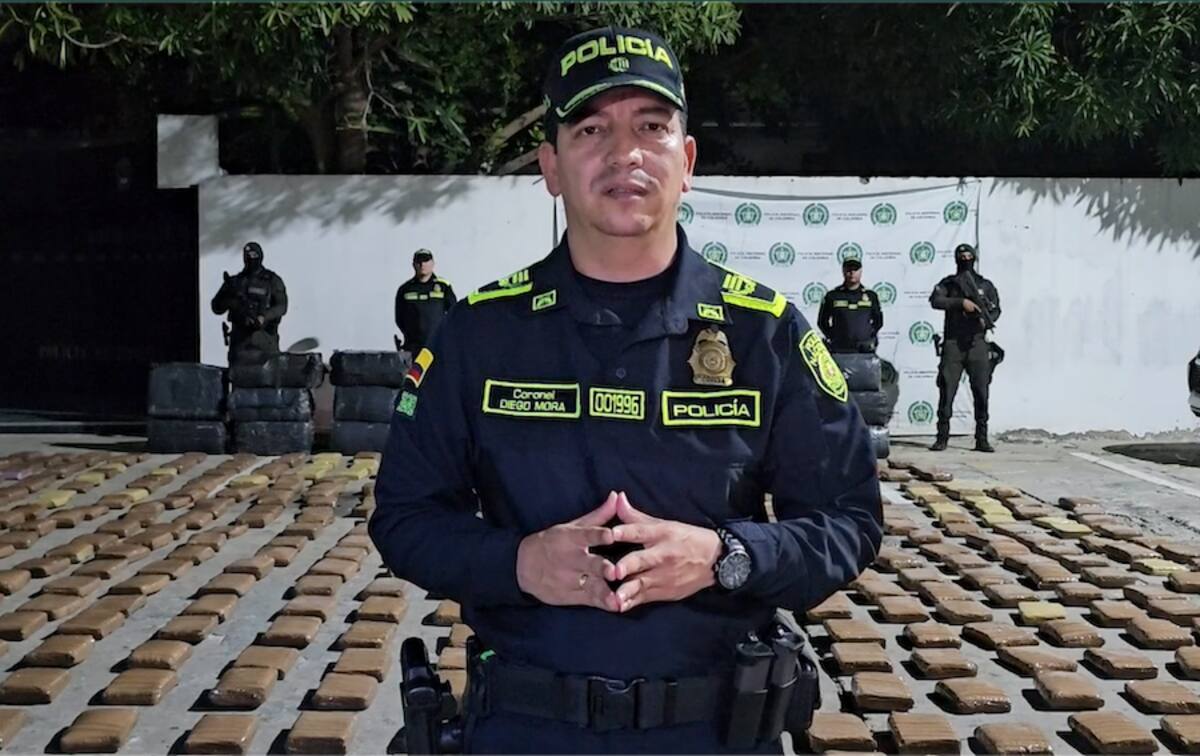 Coronel Diego Edixon Mora Muñoz, subcomandante de la Policía Metropolitana de Barranquilla.//Cortesía Mebar.