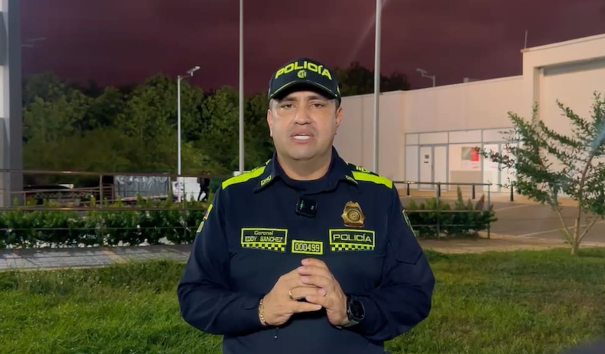 Coronel Eddy Javier Sánchez Sandoval, comandante departamento de Policía Atlántico.//Cortesía Policía Atlantico.