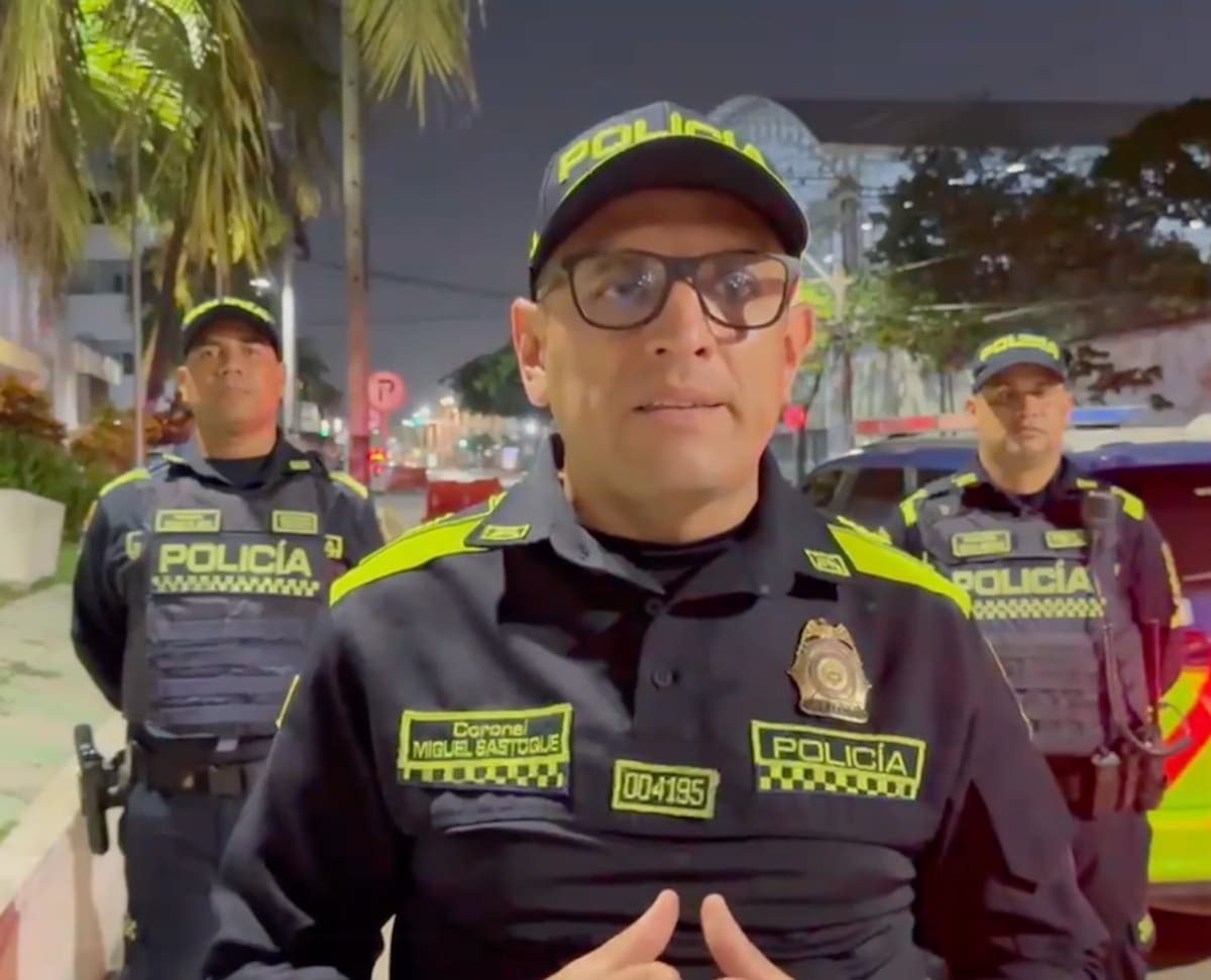 Coronel Miguel Fernando Sastoque Segura, comandante encargado de la Policía Metropolitana de Barranquilla.//Cortesía Policía Mebar.