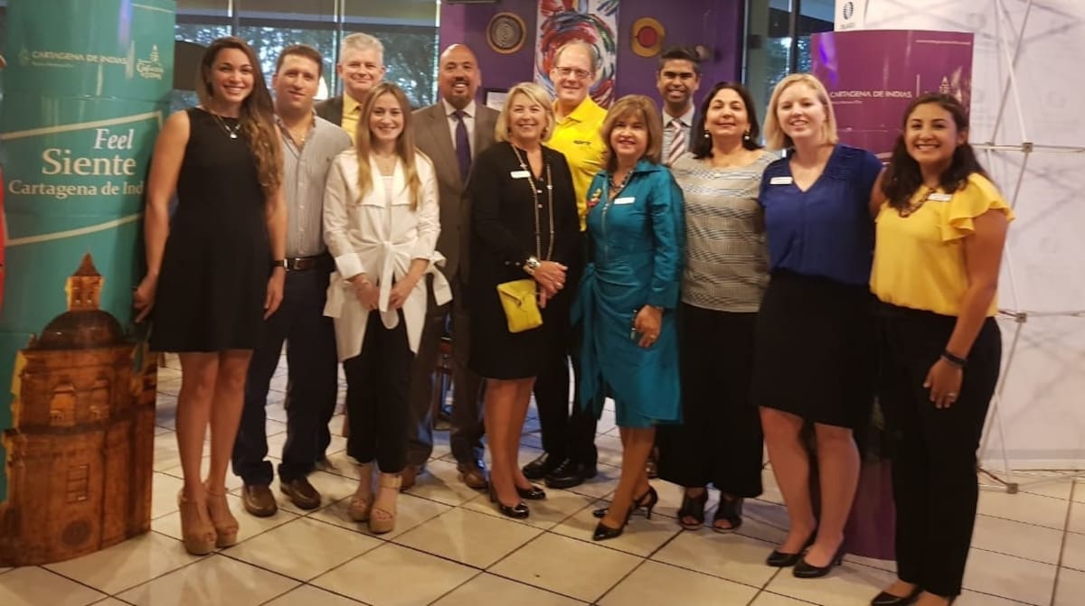 Representaciones del sector público y privado de Cartagena de Indias, trabajaron en equipo para vender y afianzar a esta ciudad, como destino turístico importante para los norteamericanos.