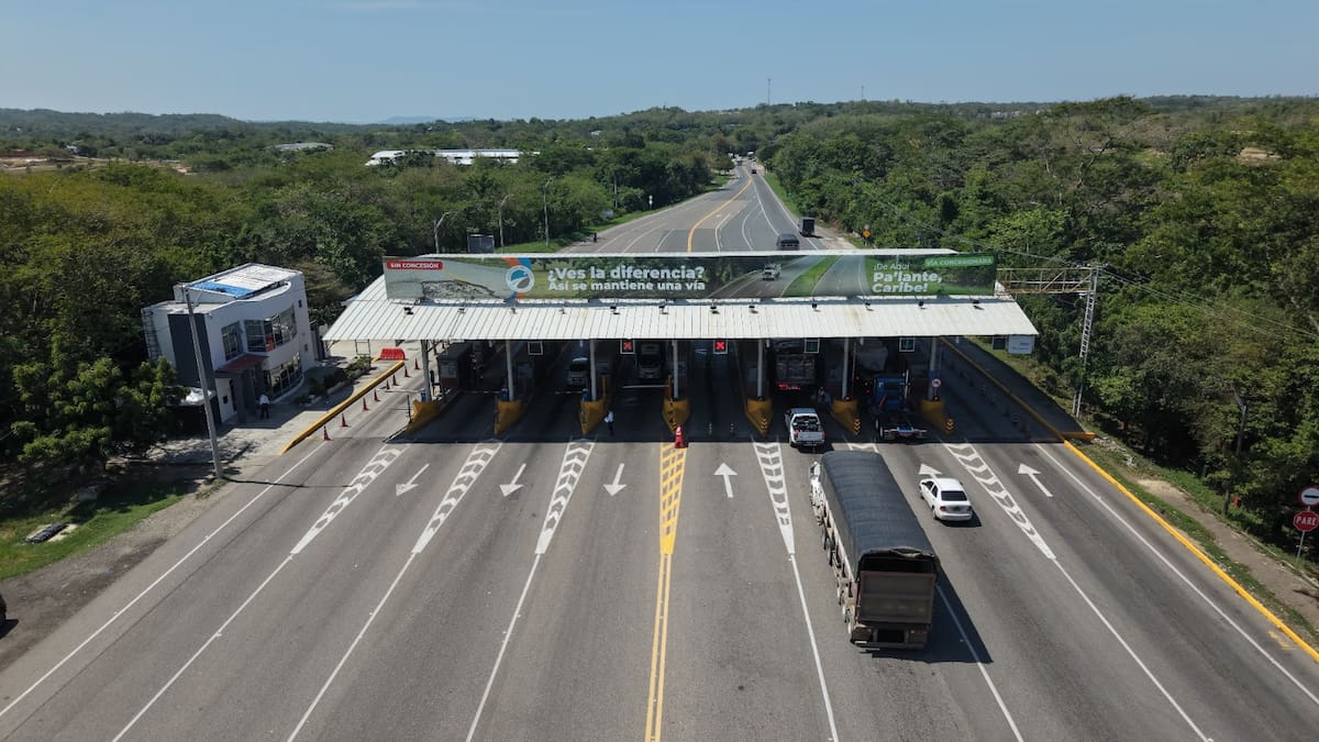En el Corredor de Carga Cartagena-Barranquilla hay seis peajes. // Autopistas del Caribe