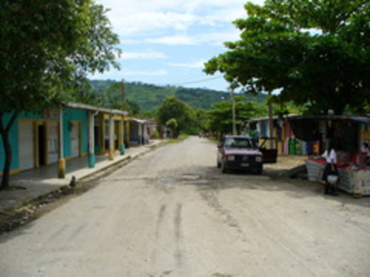 Corregimiento de Oru, El Tarra, Norte de Santander. //Cortesía