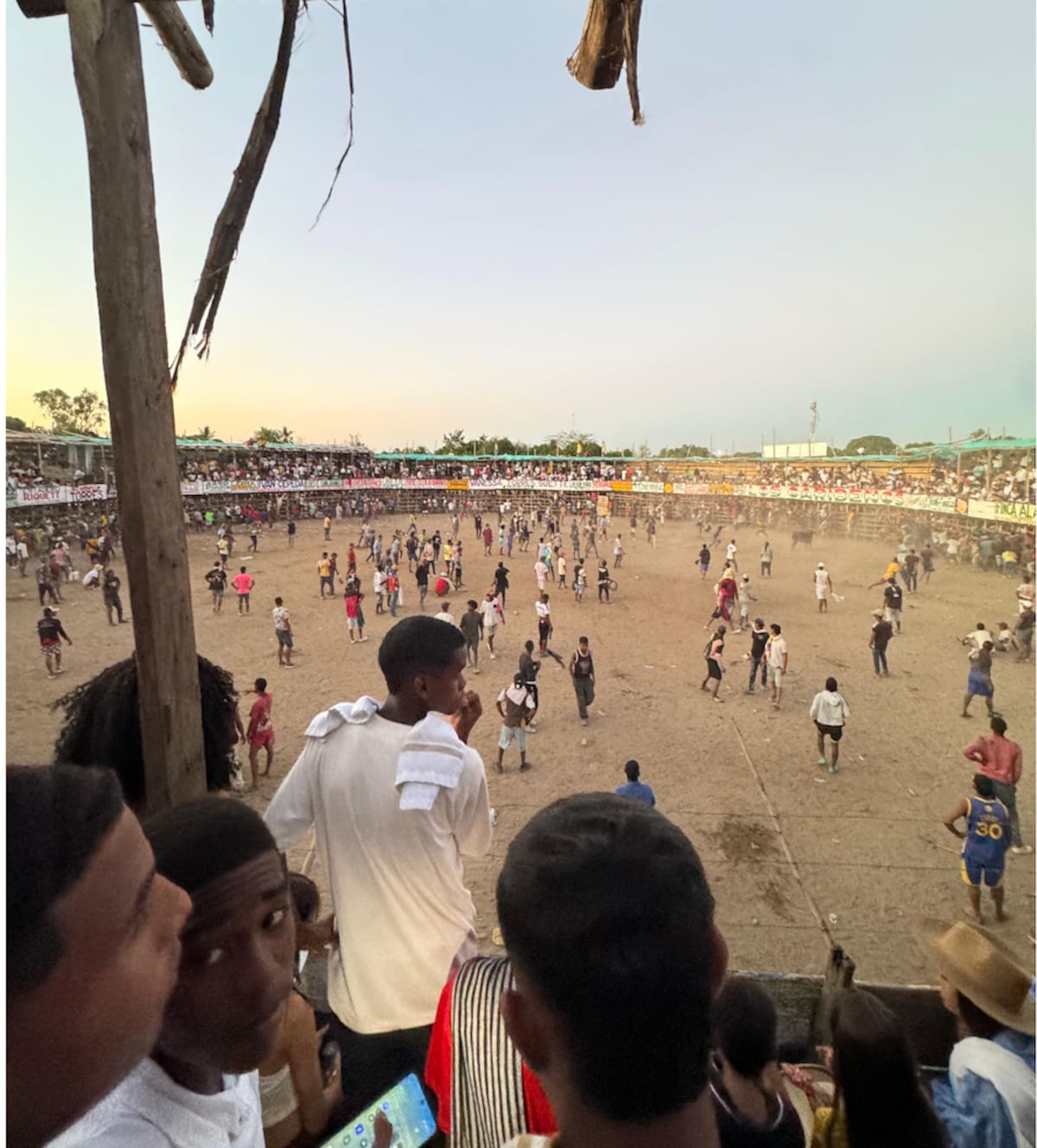 Las fiestas de corraleja de Campo de la Cruz culminan este lunes 23 de marzo.//El Universal.