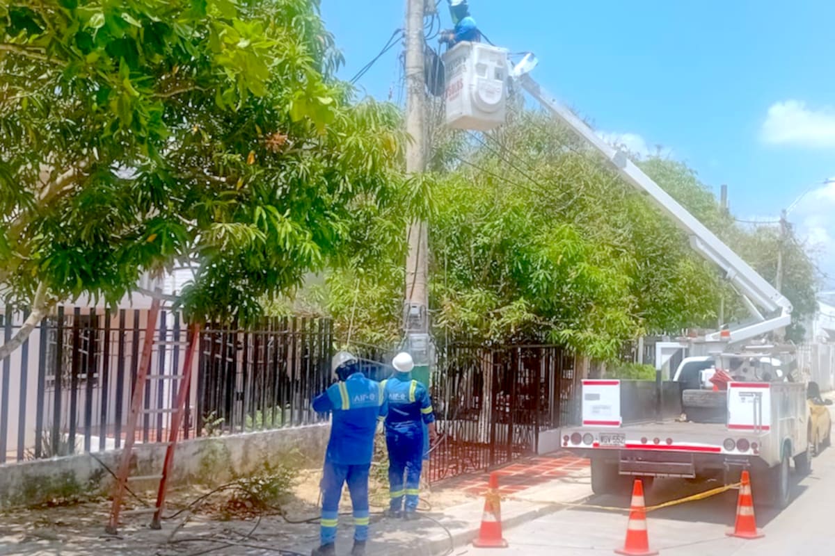 Corte de luz este jueves 14 de mayo en estos sectores de Barranquilla