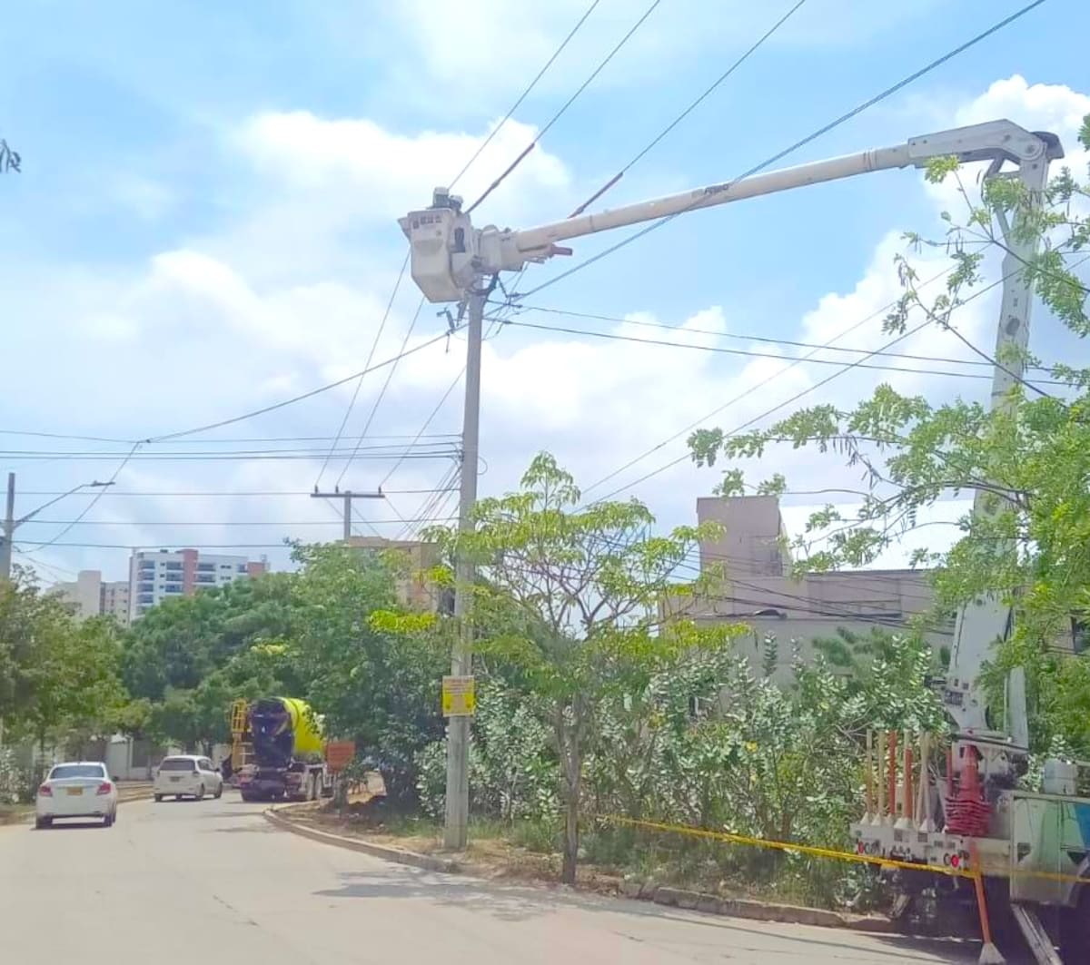 La empresa Air-e Intervenida anuncia trabajos en redes eléctricas en algunos sectores de Puerto Colombia y Barranquilla