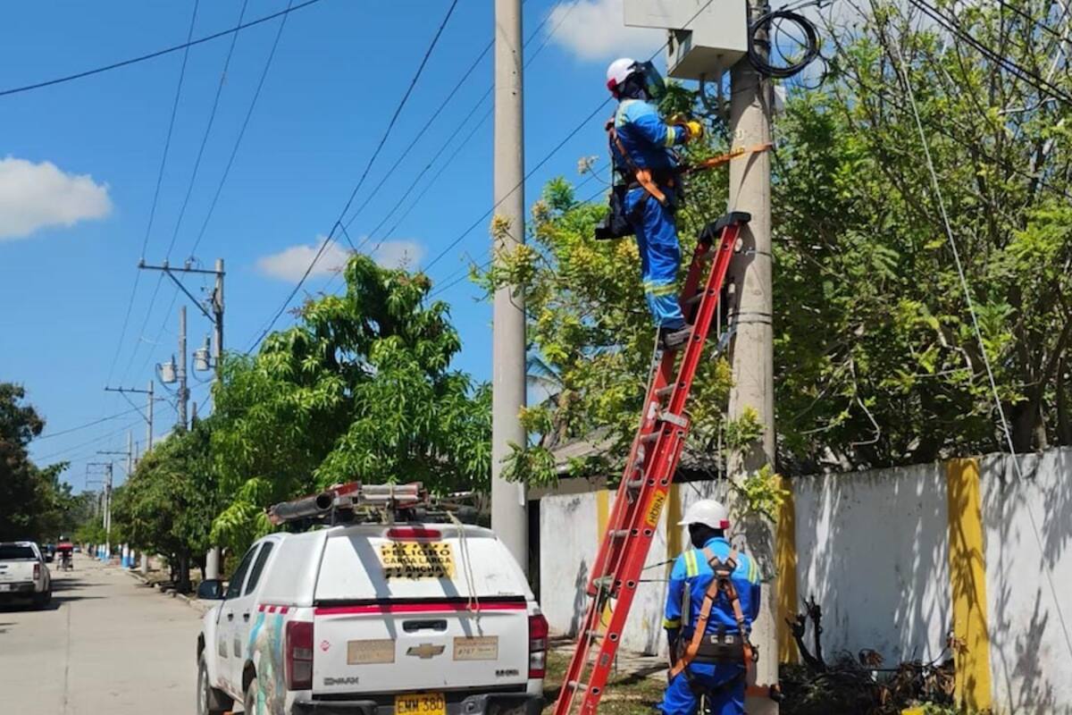 Este sábado 7 de febrero se va la luz en estos barrios de Barranquilla