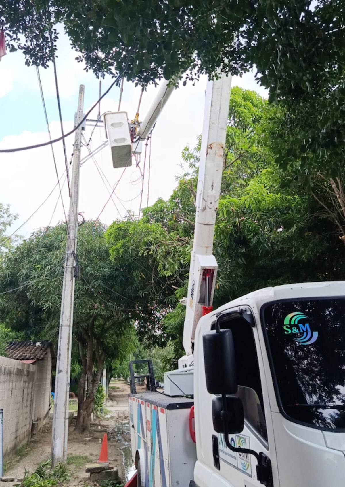 La empresa Air-e Intervenida anunció que este sábado 8 y el domingo 9 de noviembre hará cortes de luz en Barranquilla y Soledad./Cortesía.