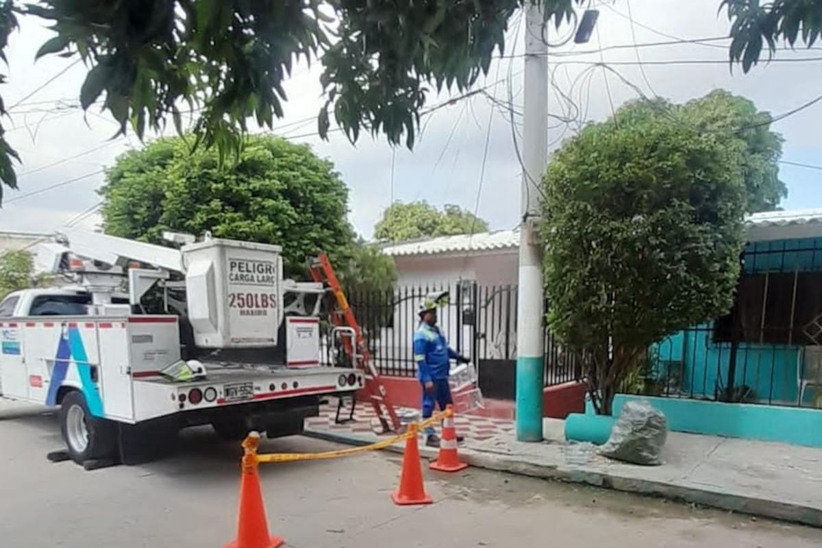 Cortes de luz los días 8 y 9 de noviembre en Barranquilla y Soledad