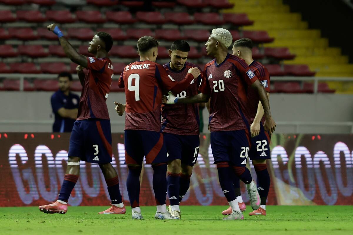 Costa Rica pisa fuerte en las Eliminatorias de la CONCACAF. //Foto, EFE: Jeffrey Arguedas