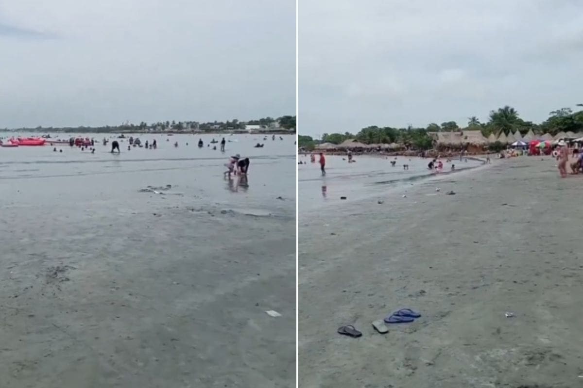 ¿Por qué se retiró el mar en Coveñas? La Dimar explicó el fenómeno y descartó riesgos