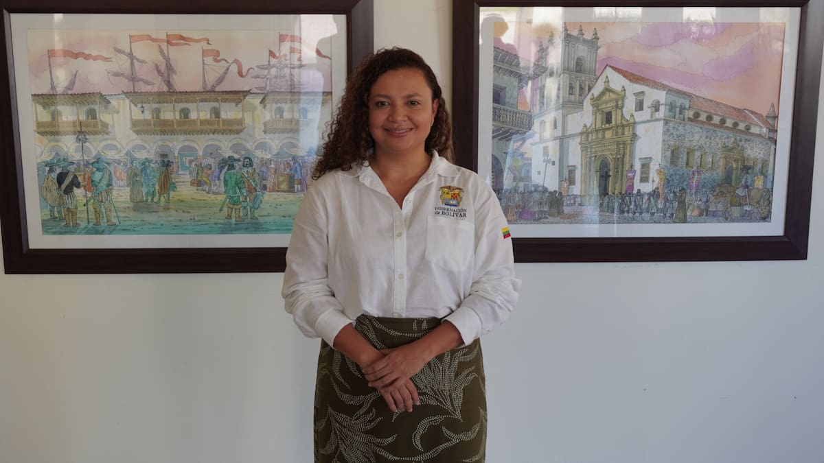 Crijulieth Ramos Gutiérrez, secretaria de Educación de Bolívar. // Foto: Jorge Díaz Caro - El Universal
