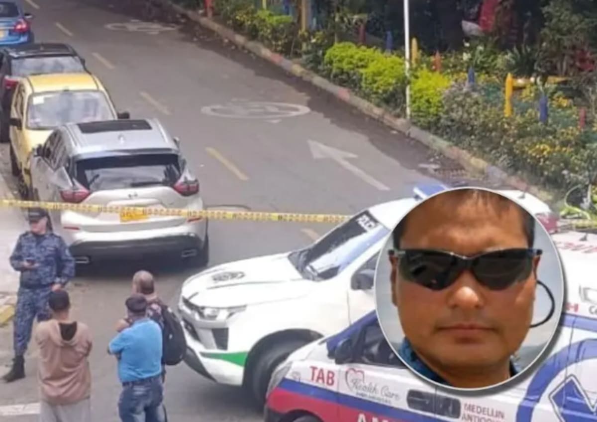 Crimen de guardia del Inpec cerca a cárcel de Itagüí. // Foto: El Colombiano