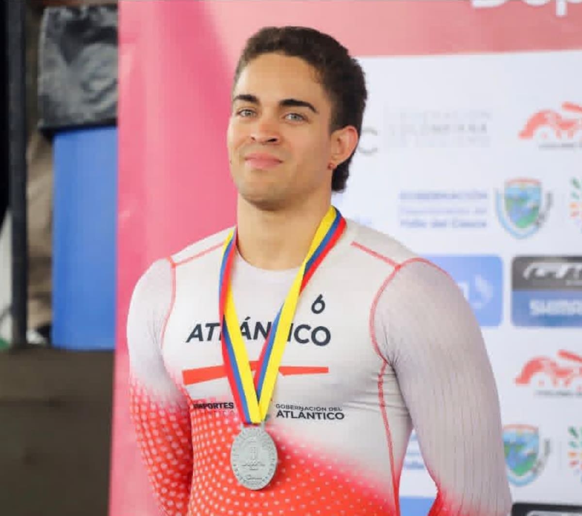 Cristian Ortega, representará a Colombia en ciclismo de pista.//Cortesía Indeportes Atlántico.