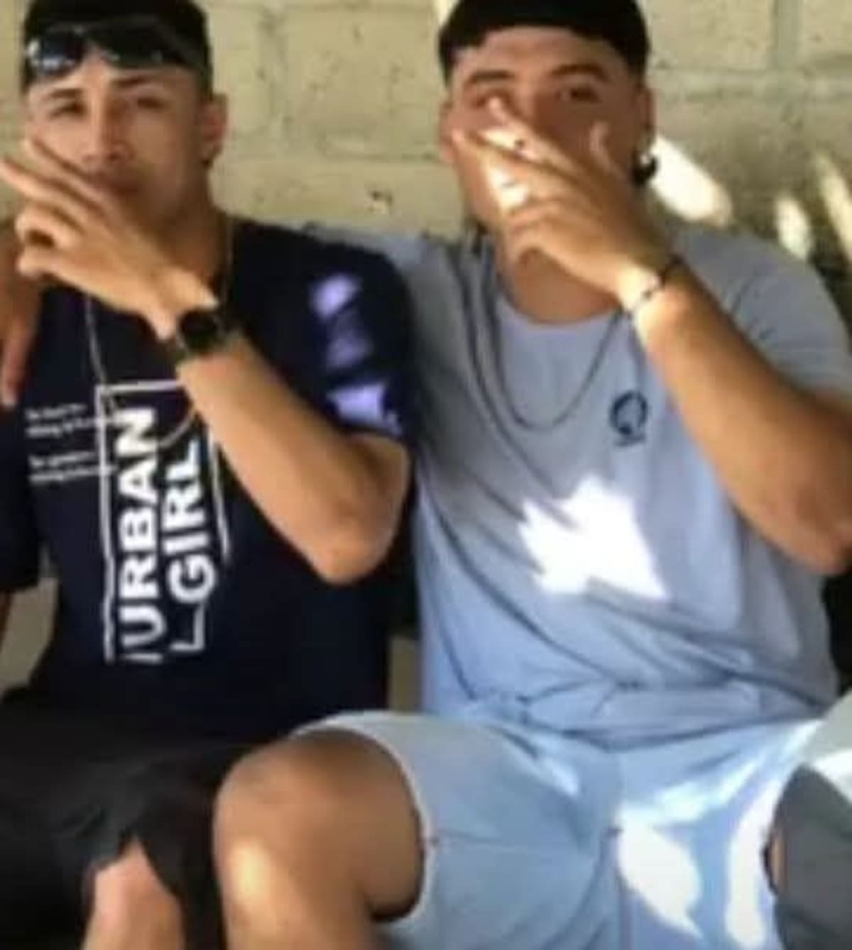 Cristian Piña y su amigo sufrieron el fuerte accidente de tránsito en la Troncal de Occidente.