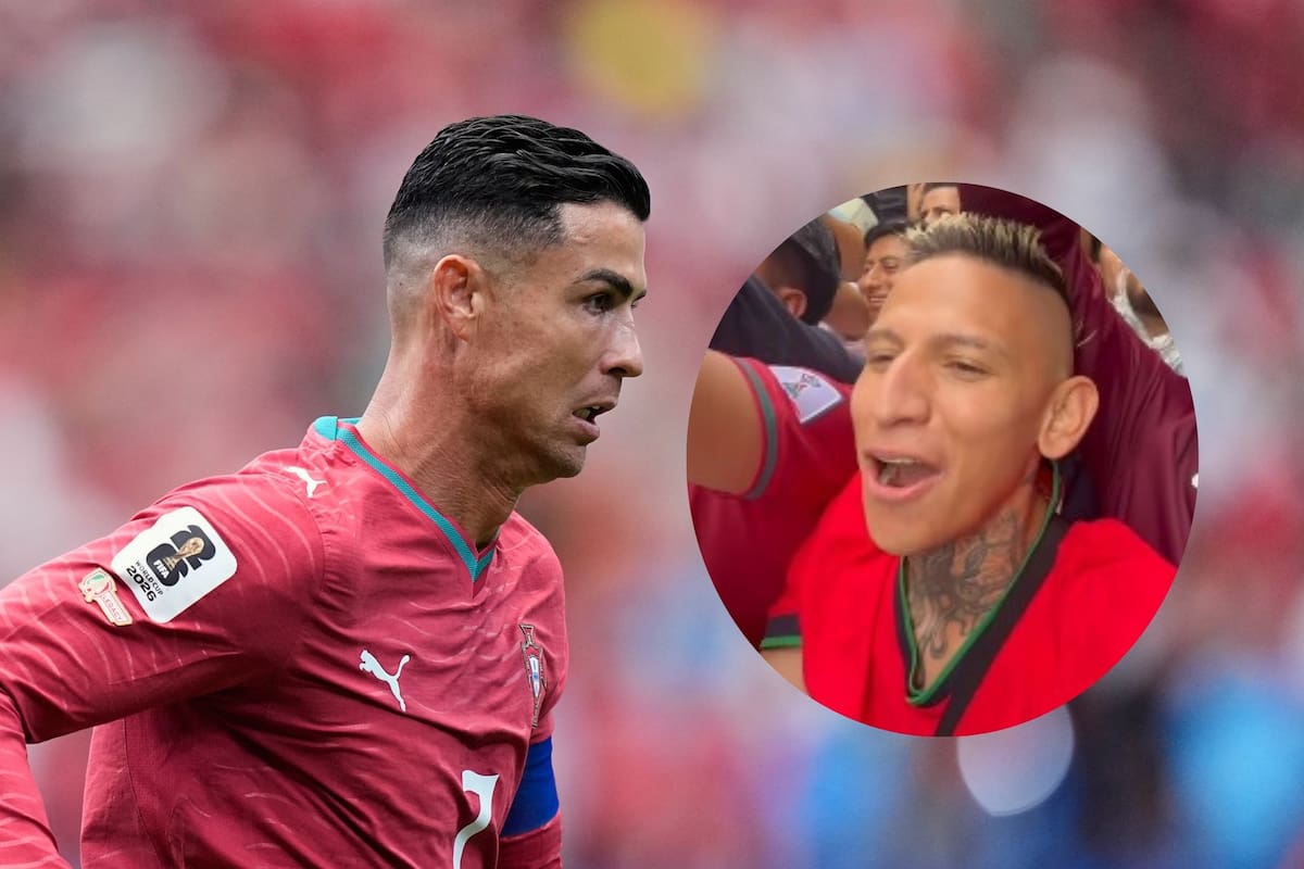 ¿Sí lo saludó? El encuentro de Cristiano Ronaldo con La Liendra que enciende las redes