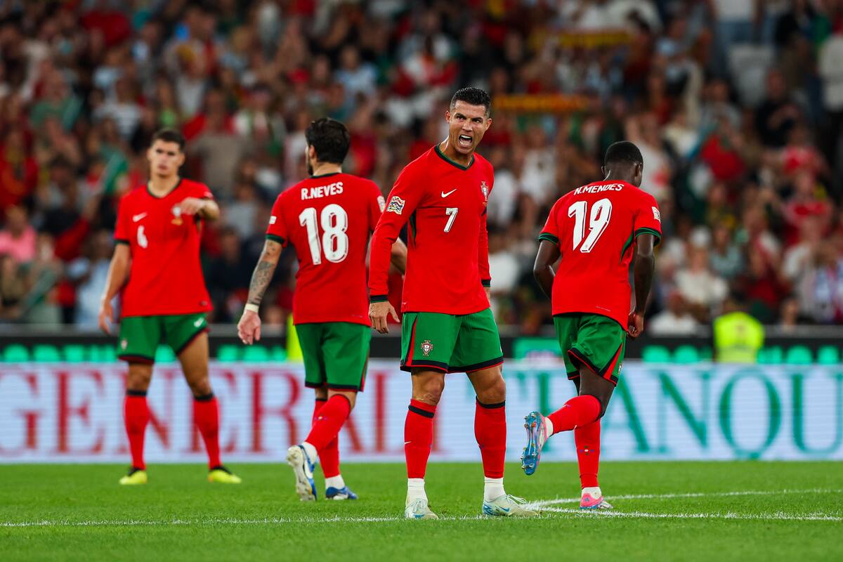 Con el gol 901 de Cristiano, Portugal remonta a Escocia en la Nations League