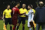 Lionel Messi, Cristiano Ronaldo, Luka Modric y Neymar frente su último Mundial