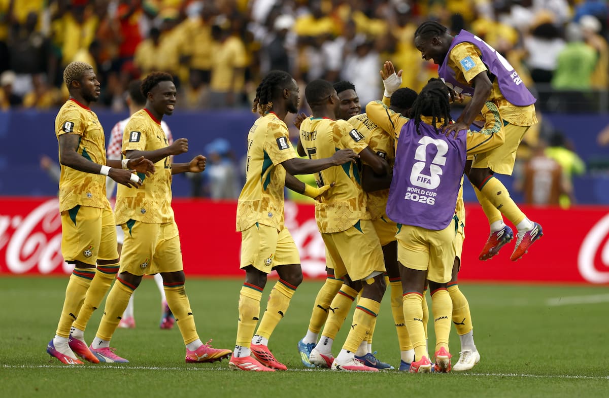 Ghana había igualado las acciones contra Croacia en el Mundial. //Foto, EFE: WILL OLIVER