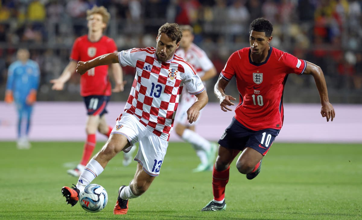 Croacia no fue rival para Inglaterra en la tercera jornada de la UEFA Nations League 2026. //Foto, EFE: ANTONIO BAT