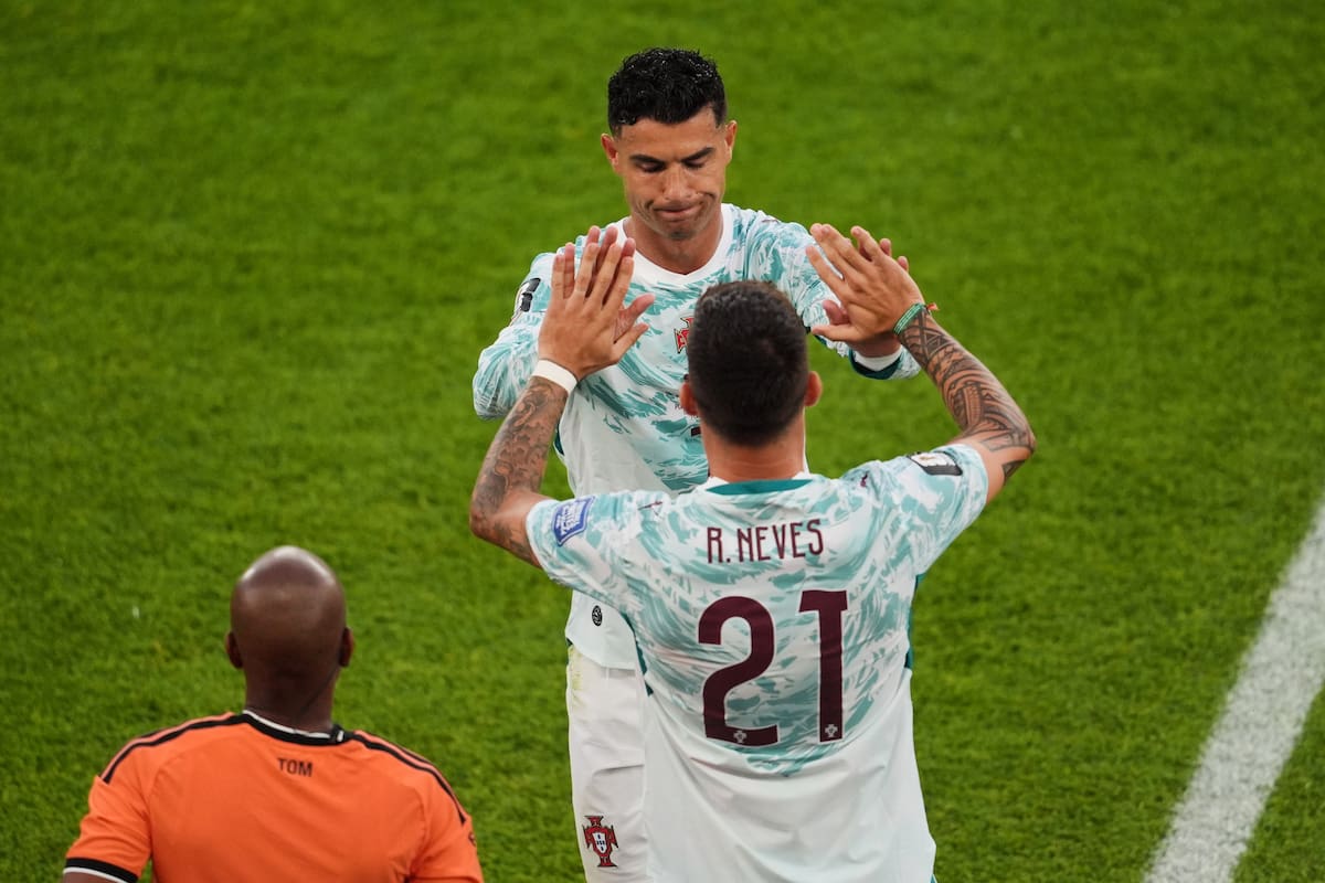 Video: la rabia de Cristiano Ronaldo al ser reemplazado en el partido ante Croacia