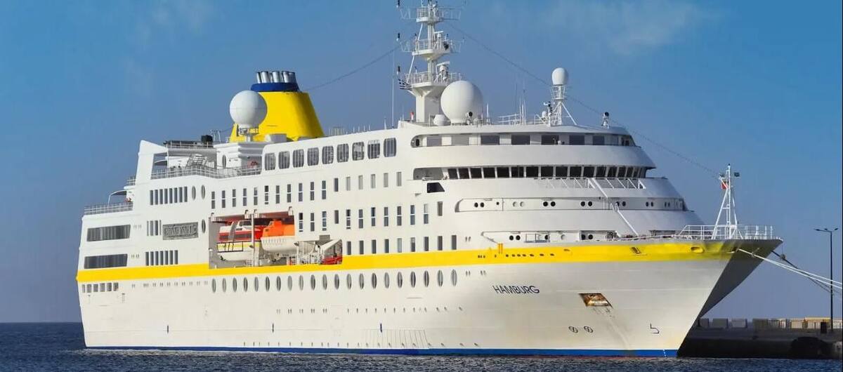 El crucero MS Hamburg. // Cortesía.