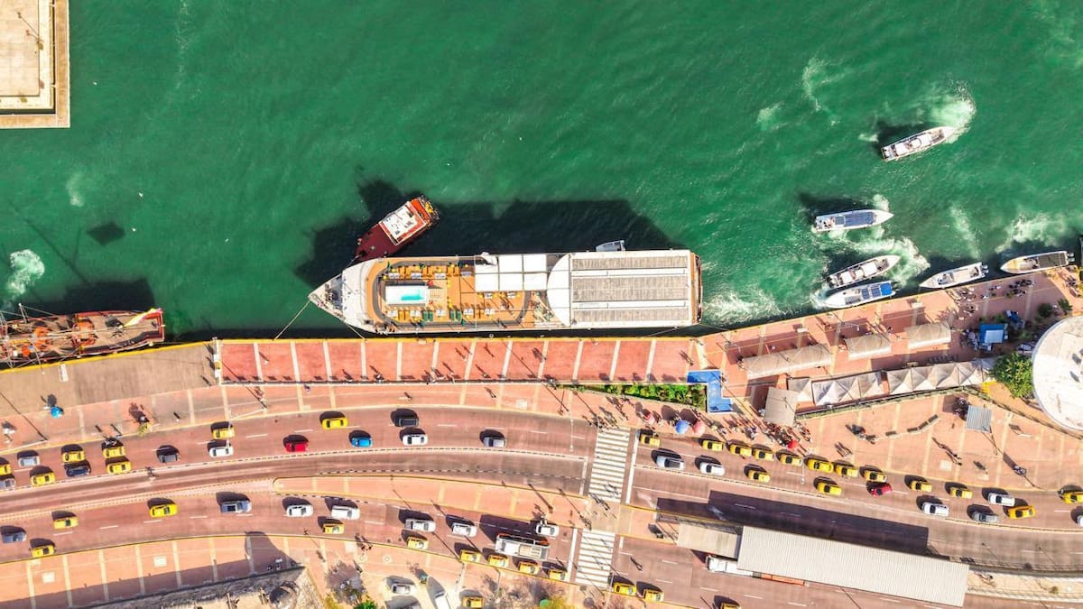 Muelle de la Bodeguita. // Cortesía - Alcaldía de Cartagena