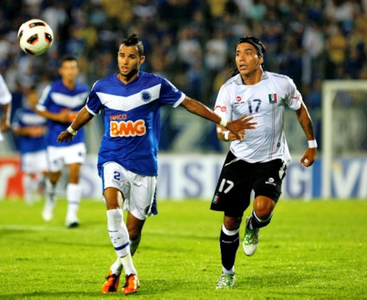 Once Caldas derrotó 2-0 a Cruzeiro en condición de visitante, y así selló su pase a cuartos de final en la Copa Libertadores AFP EMMANUEL PINHEIRO