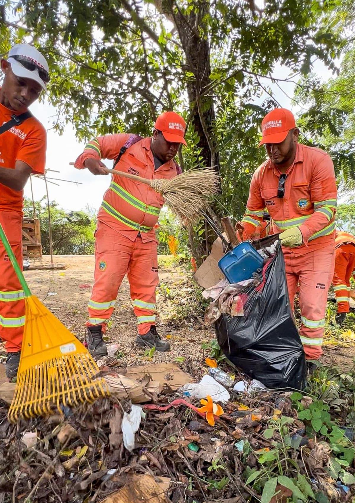 El servicio de aseo también estaría en manos de la nueva empresa de acueducto y alcantarillado. // Foto: Cortesía - Alcaldía de Cartagena.