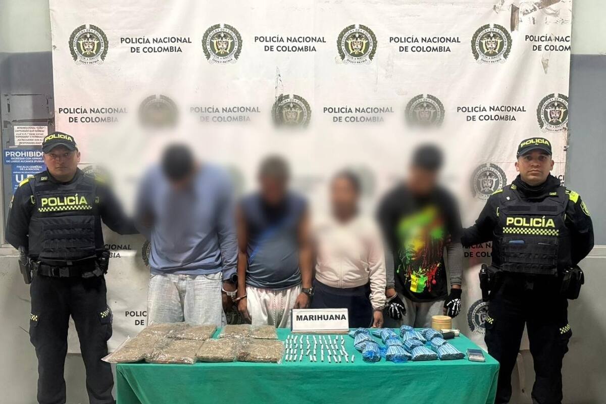 Desmantelan centro de acopio de drogas que surtía ‘ollas’: 4 capturados