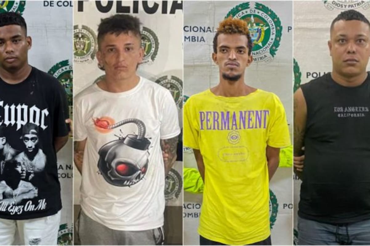Los señalan de haber cometido 25 asesinatos: capturan a 4 hombres