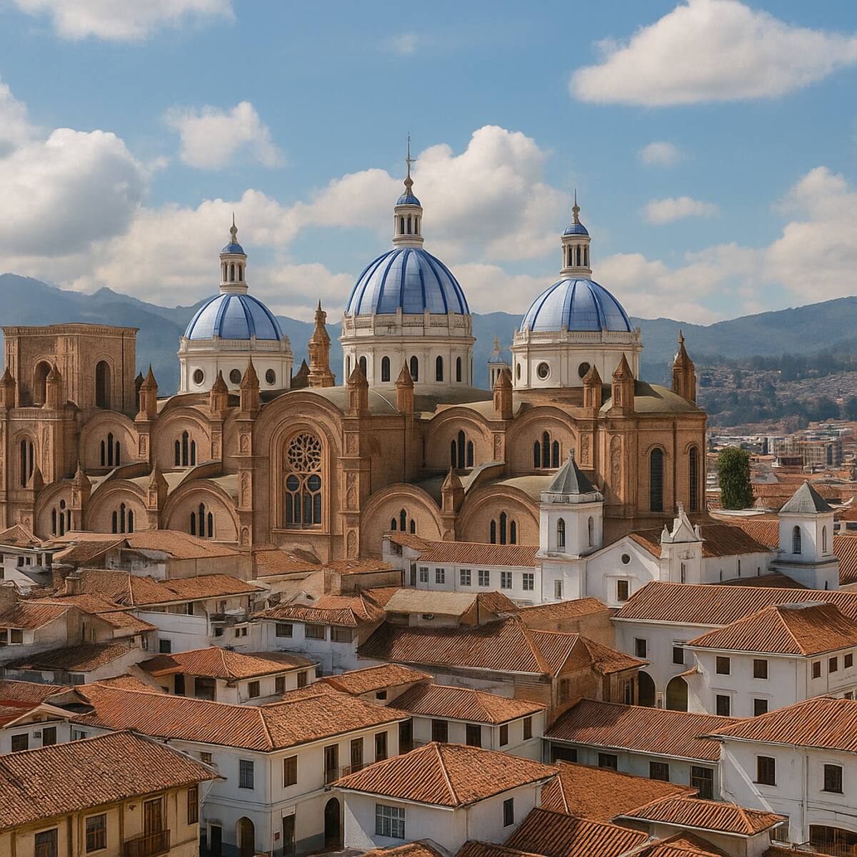 Cuenca, Ecuador. // Foto: Imagen creada con Inteligencia Artificial.