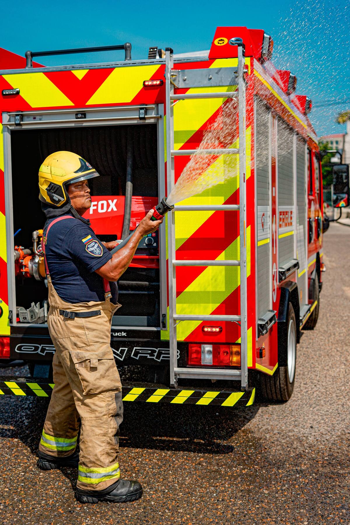 Cuerpo de Bomberos de Cartagena. // Foto: cortesía de la Alcaldía de Cartagena