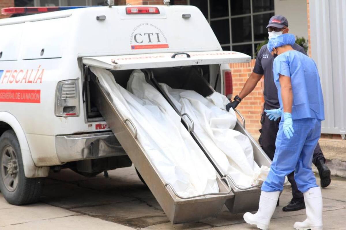 Los cuerpos de los menores fueron trasladados a la morgue de Medicina Legal en Cartagena. //Archivo El Universal