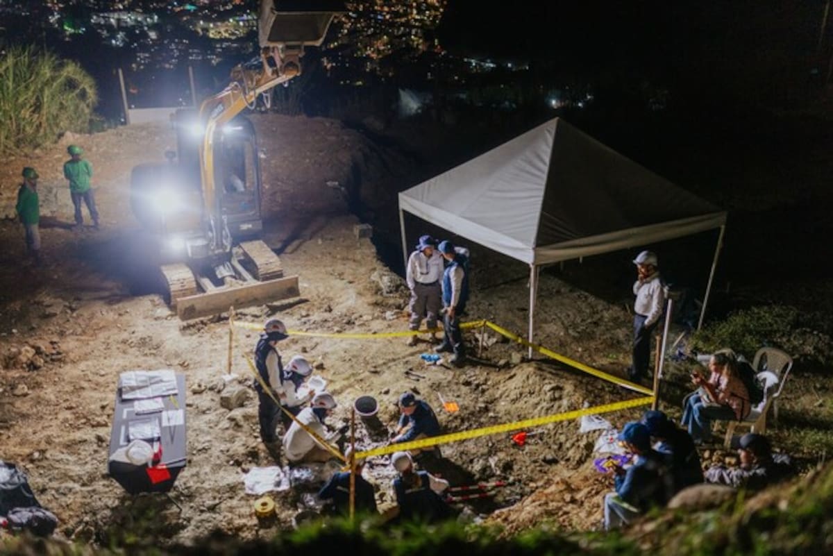 Aumenta el número de cuerpos hallados en La Escombrera, en Medellín. // Foto: Foto: Cortesía.