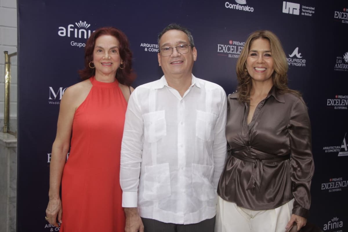 Cuky Pareja, Nicolás Pareja y María Patricia de Pareja.
