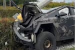 Revelan quién es el dueño de la Tesla Cybertruck que chocó contra un poste en Llanogrande