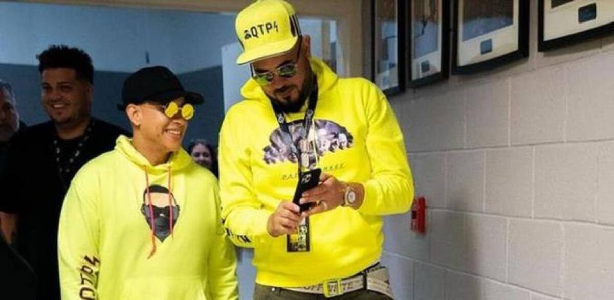 Daddy Yankee y Raphy Pina.