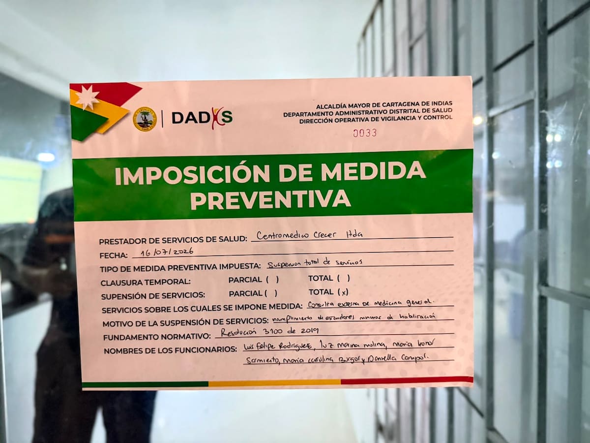 Durante la visita fueron detectadas irregularidades en los servicios de consulta externa y atención del parto en la sede Prado. // Foto: cortesía - Alcaldía de Cartagena