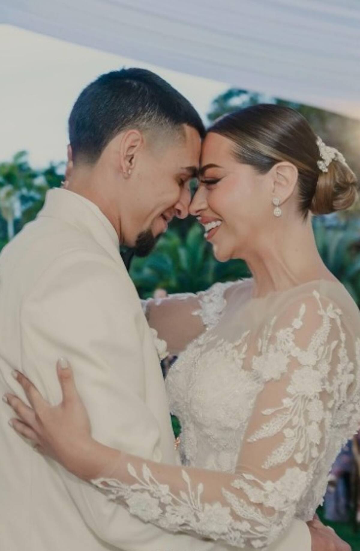 Daniel Muñoz y Manuela Jiménez se casaron el miércoles 18 de junio. //Foto: Instagram