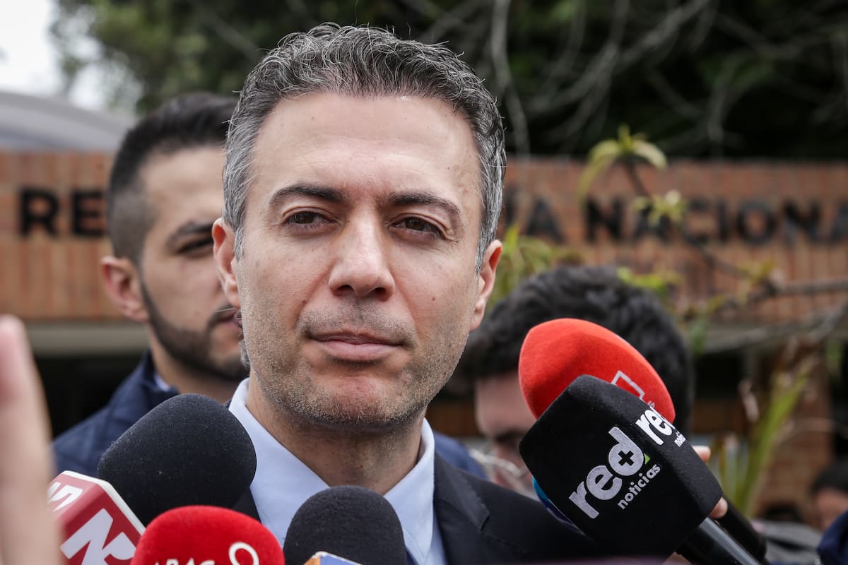 Daniel Quintero confirmó la intervención al Fomag, en medio de denuncias por posibles pagos inflados y fallas en el sistema. // Foto: Colprensa - Catalina Olaya.
