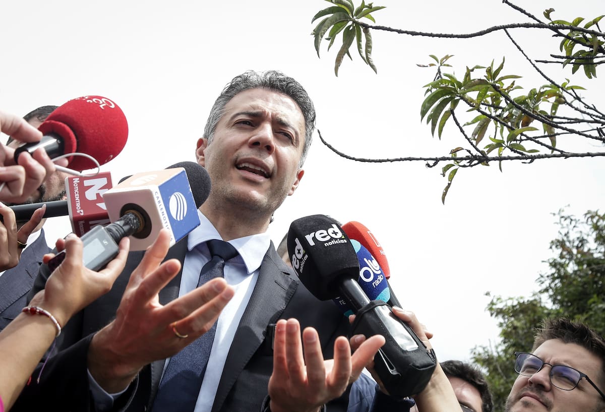 Daniel Quintero, candidato presidencial a la consulta del Frente por la Vida. // Foto: Colprensa - Catalina Olaya.