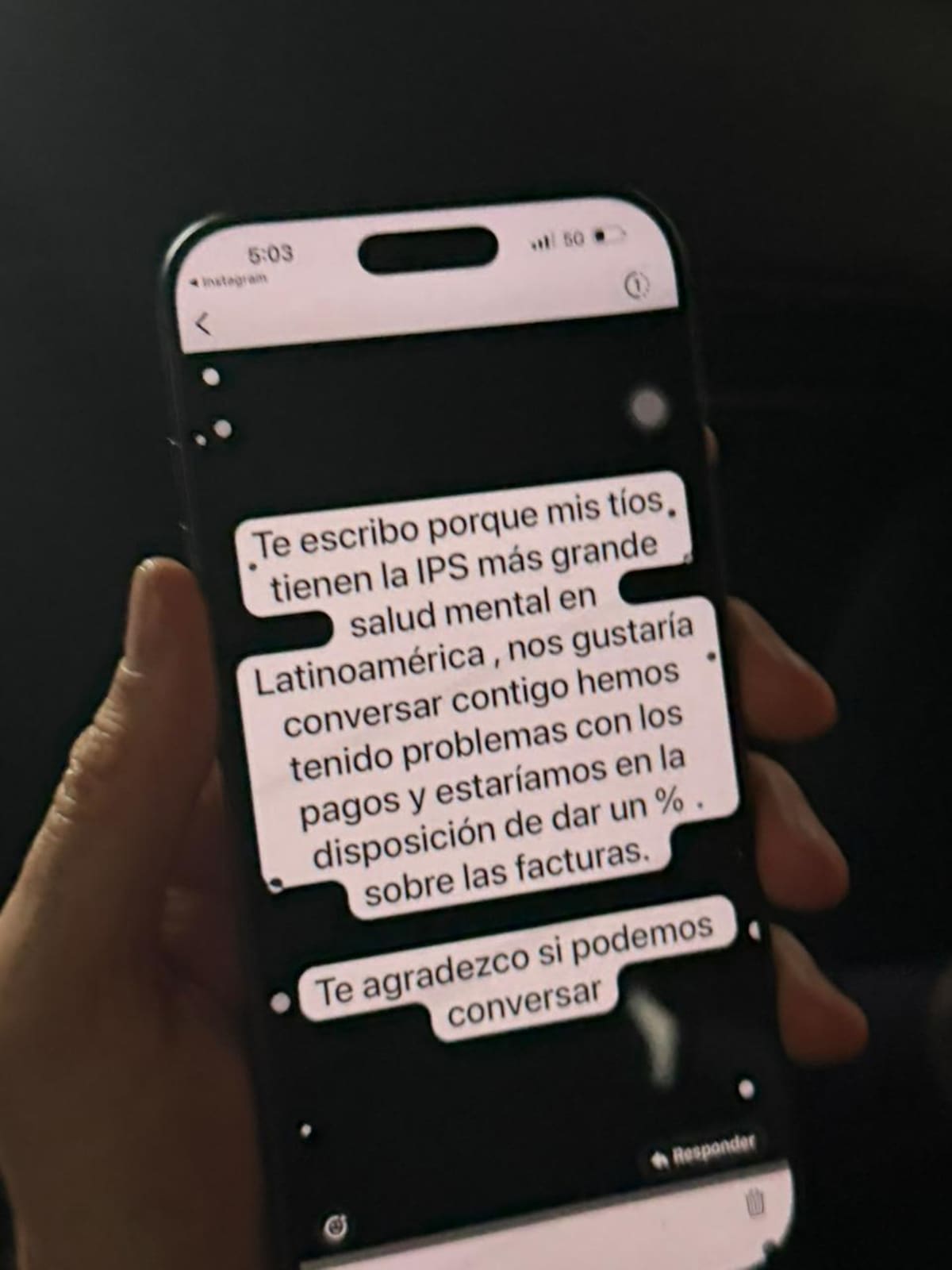 Daniel Quintero denuncia que le ofrecieron dinero para beneficiar a una IPS. // Foto: Colprensa