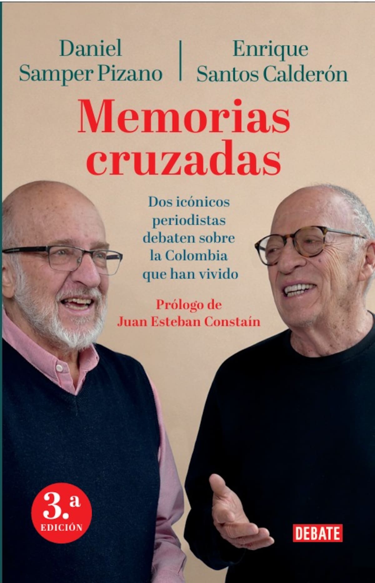 Daniel Samper Pizano y Enrique Santos Calderón, pioneros de la Unidad Investigativa en el periodismo colombiano y maestros del oficio en el país. // Cortesía.