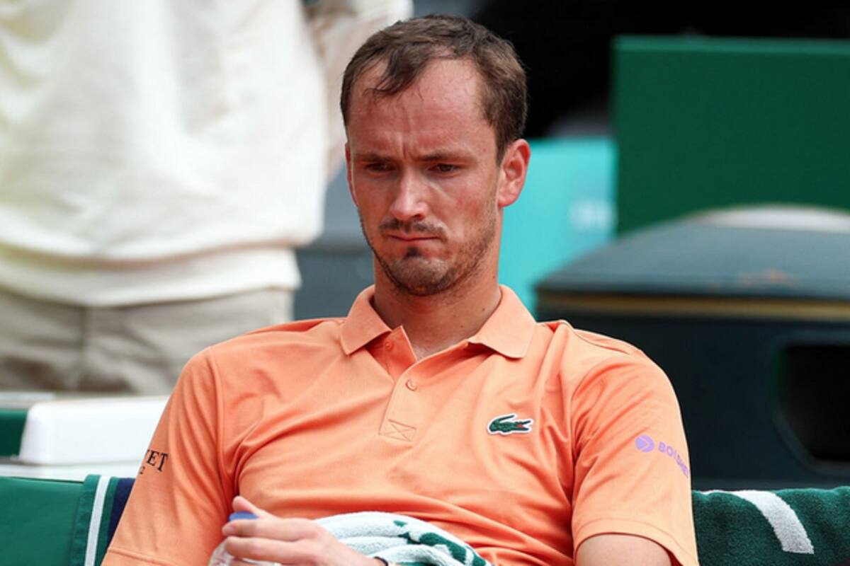 ¿Qué le pasó a Medvedev? La escena viral que sorprende al mundo del tenis