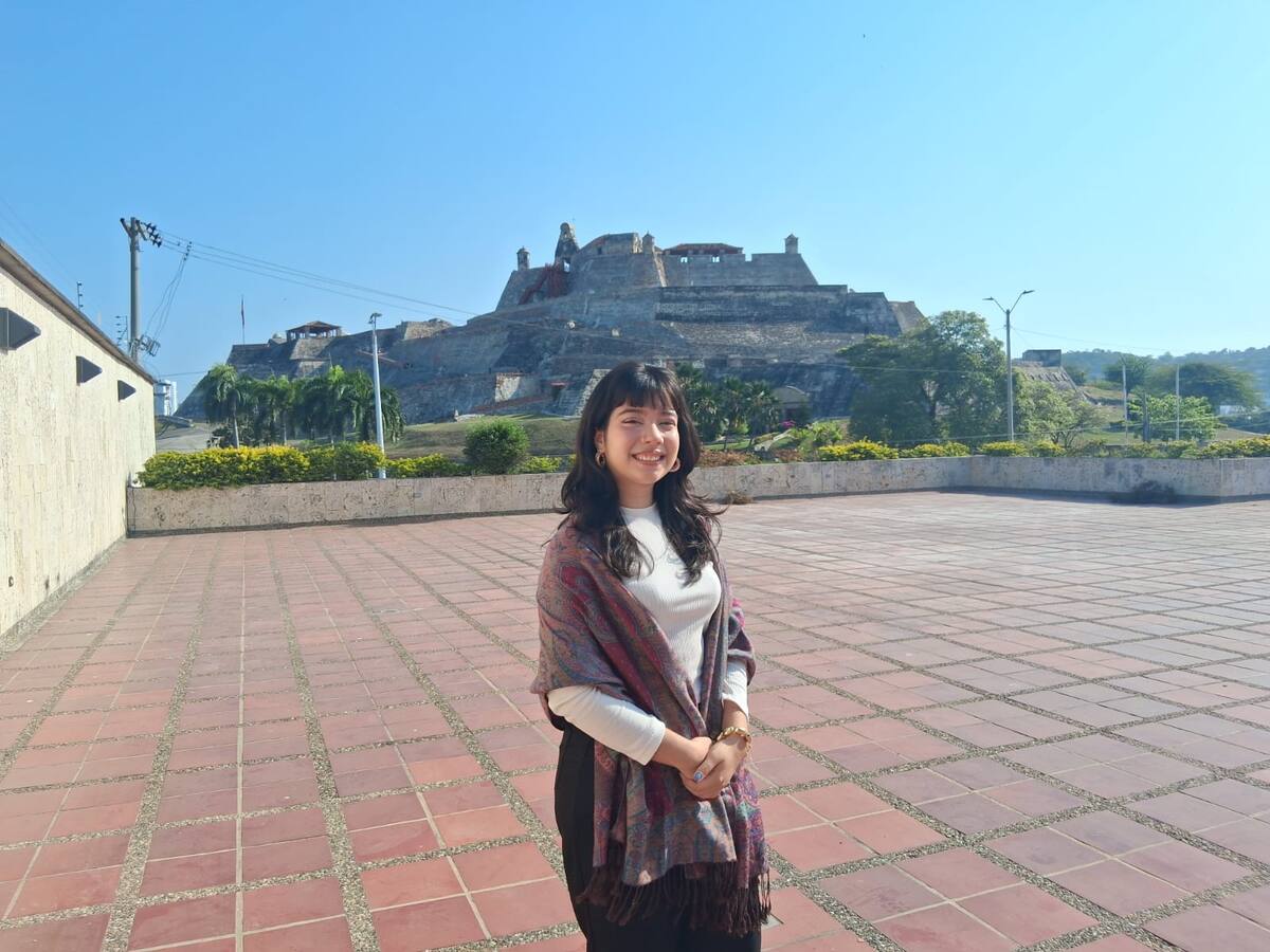 Danna Gómez, la joven promesa científica de Cartagena. // Foto: Braymar Feliz - El Universal
